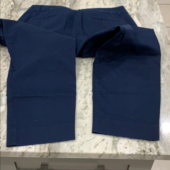 J. crew navy pant. City fit with stretch. Straight - Picture 4 of 5